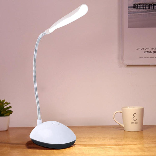 Mini Portable LED Table Light Foldable Student Book Reading Study Desk Lamp Eye Protection Battery Bedroom Office Bright Light Decorative Table Lamp Cute Study Lamps for Bedroom Décor
