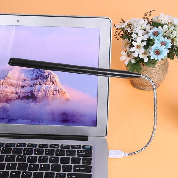 Mini USB Table Light 10 LEDS  USB Light Flexible Metal LED Table Lamp Super Bright Led Book Decorative Table Lamp Cute Study Lamps for Bedroom Décor