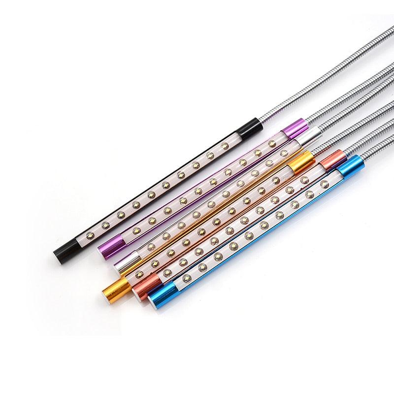 Mini USB Table Light 10 LEDS  USB Light Flexible Metal LED Table Lamp Super Bright Led Book Decorative Table Lamp Cute Study Lamps for Bedroom Décor