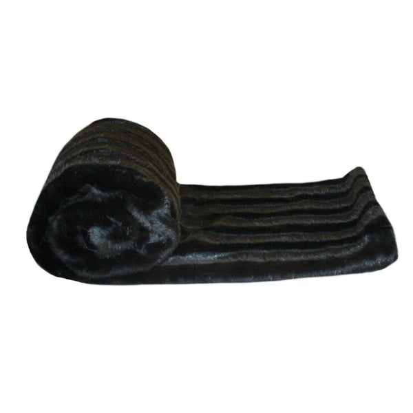 Fur Throw 'Black Mink' - Gifts for You 'n Me