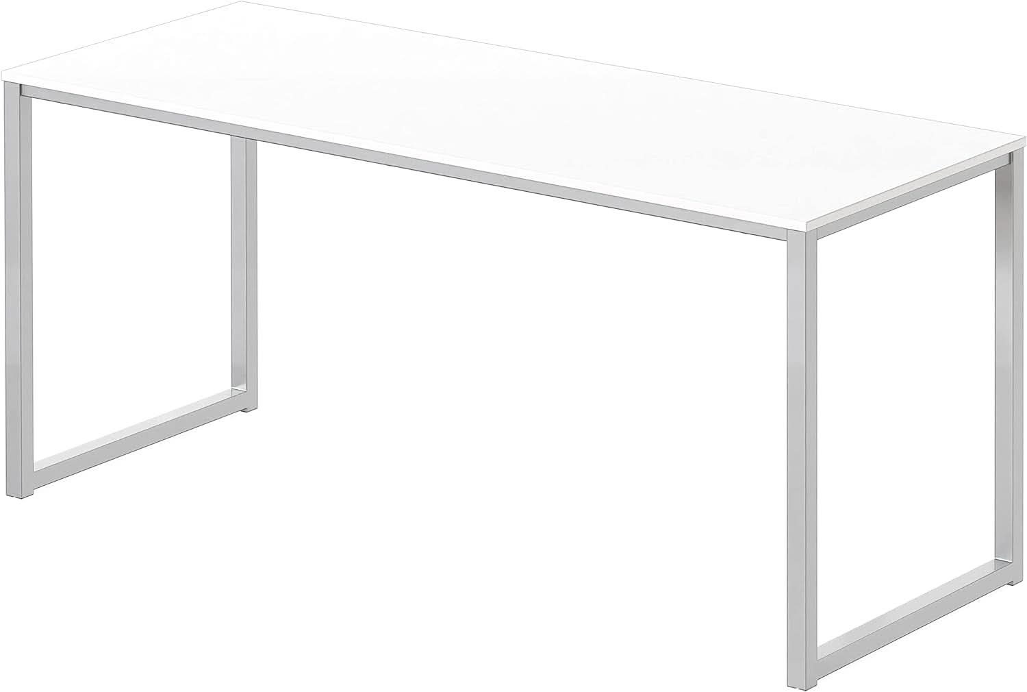 Mission Style 48 Inch White Computer Desk Home Office