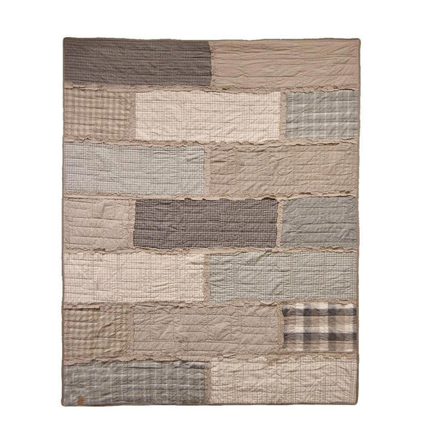 Misty Cobblestone Quilted Throw - Gifts for You 'n Me