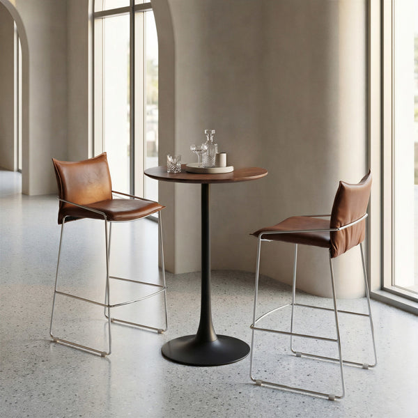 Pola Barstool Brown