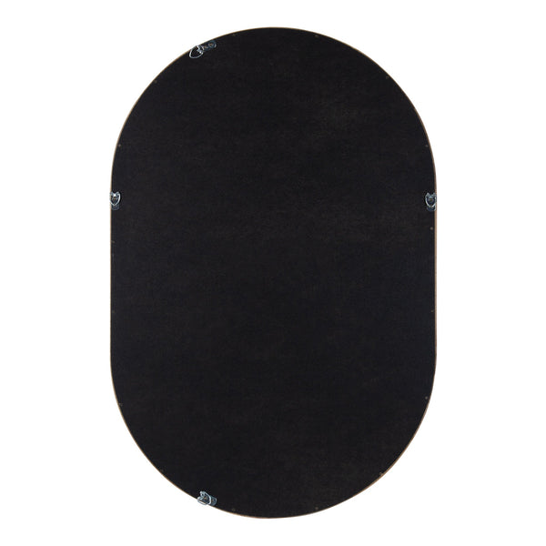 Hutton Wood Framed Capsule Mirror