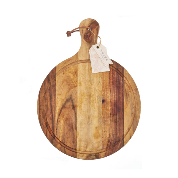 12' Acacia Wood Artisan Cheese Paddle