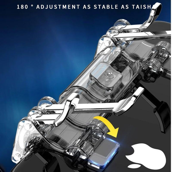 Mobile Trigger Gamepad Controller Sensitive Touch Fire Button Shooter Grip Trigger Aim Key Joystick for IOS Android