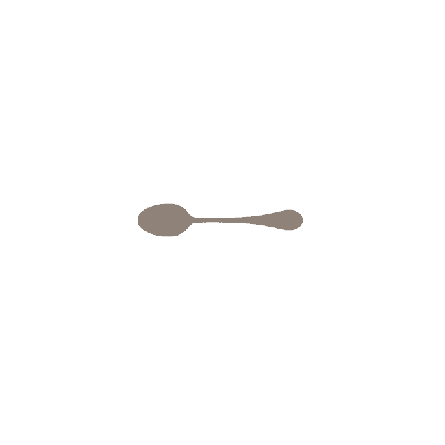 Corby Hall Aspen Mocha Spoon | Mirror Finish: 3913