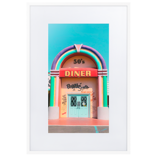 American As Apple Pie - Paper Framed Wall Art