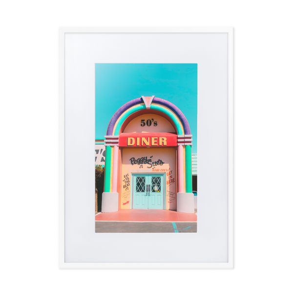 American As Apple Pie - Paper Framed Wall Art