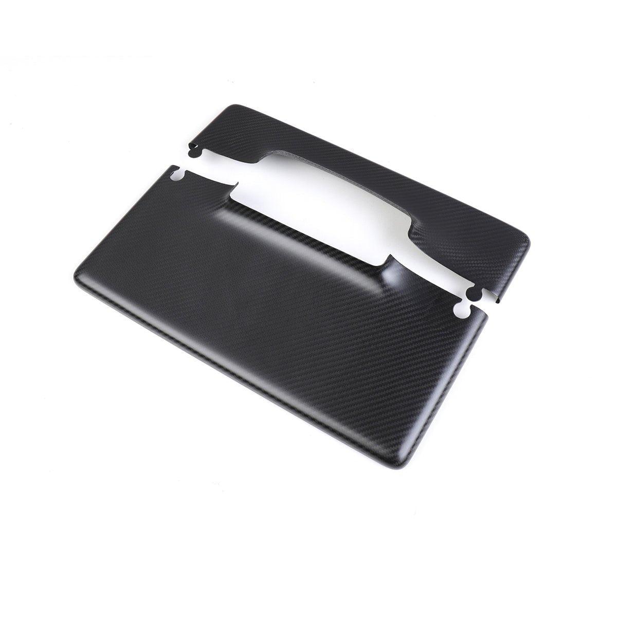 Model 3 / Y Display Cover - Dry Carbon Fiber Interior Mods