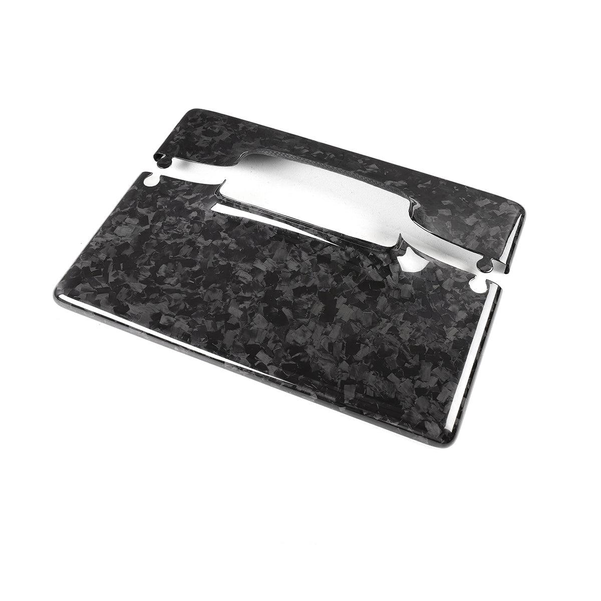 Model 3 / Y Display Cover - Dry Carbon Fiber Interior Mods