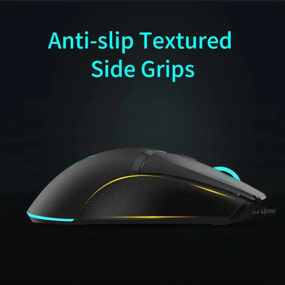 Modern 2.4Ghz Wireless Wired Gaming Mouse Modern 1600 DPI Lightweight Design Soft Ergonomic Mice
