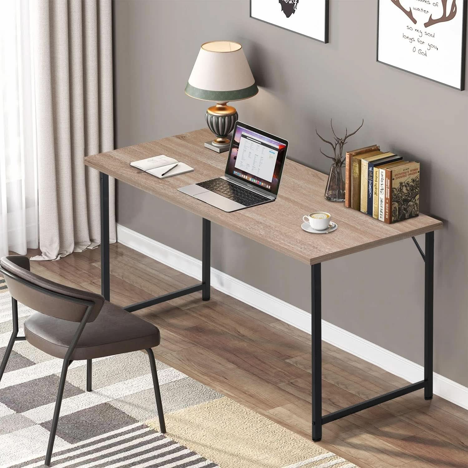 Modern 39 Inch Computer Desk for Home Office Use