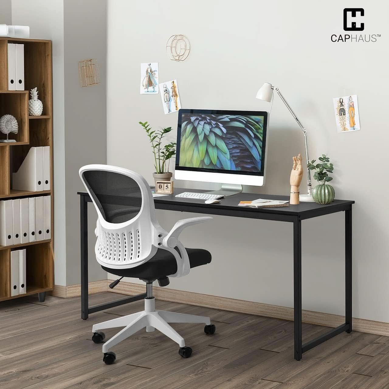 Modern 63 Inch Computer Desk for Home Office Use