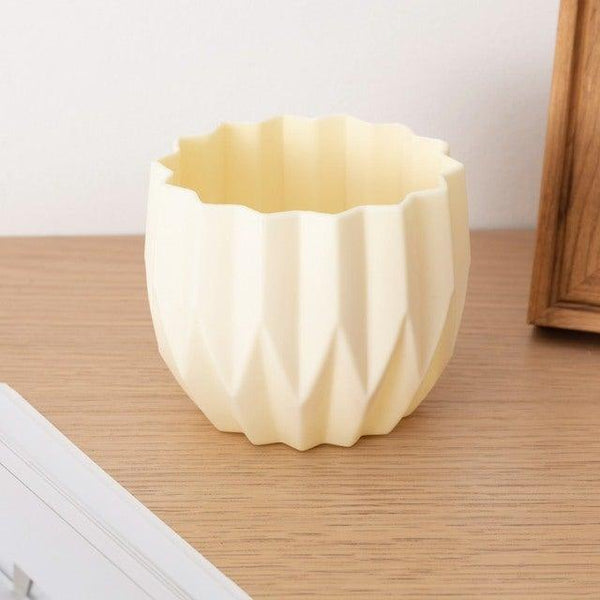 Modern Artifical Floral Plastic Vase Imitation Ceramic Flower Pot For Home Decor Living Room Centerpieces And Events Ornamnet