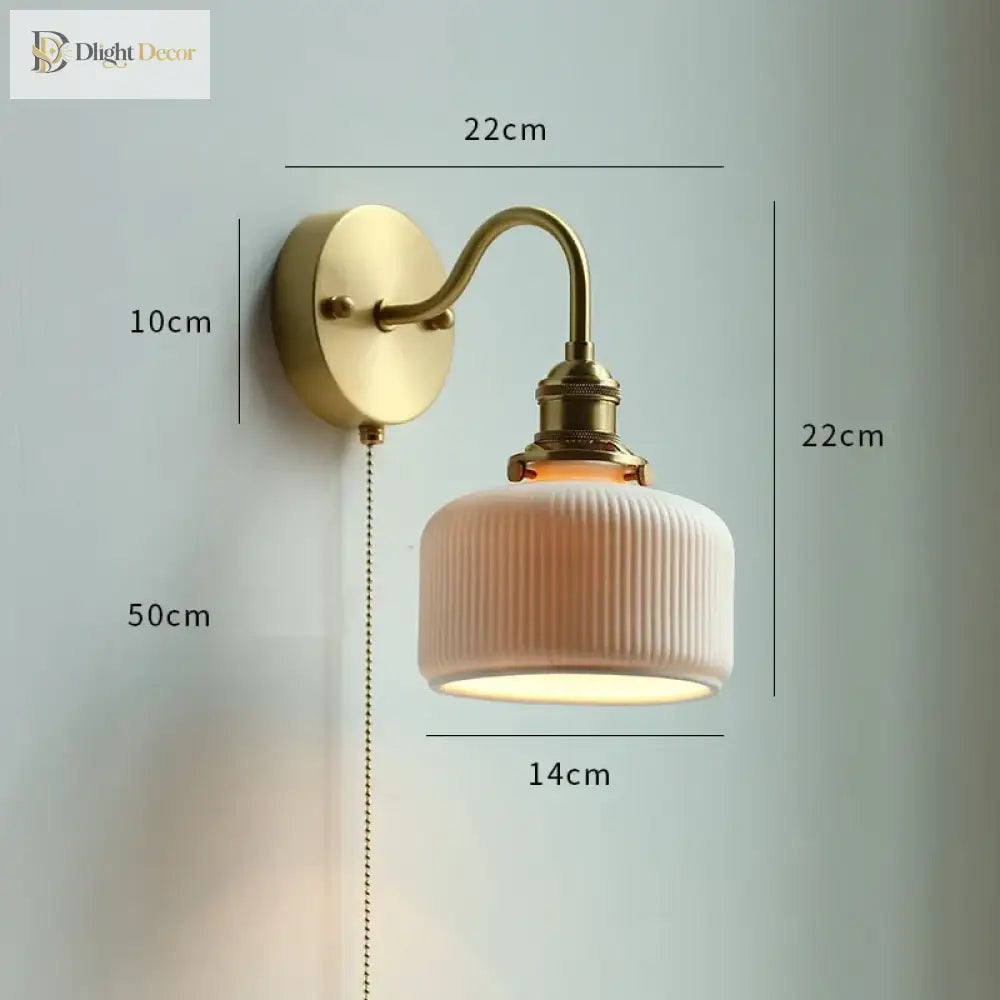 Modern Ceramic Wall Sconce | Modern Bathroom Lighting