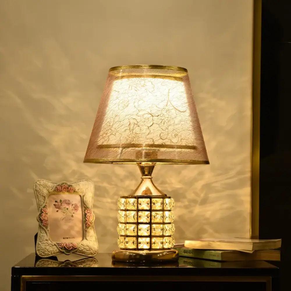 Modern Crystal Table Lamp | Modern Living Room Lighting