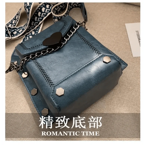 Modern Elegant Stunning Heart-Shaped Women's Bag Cute Studded Shoulder Bag For Women And Girls