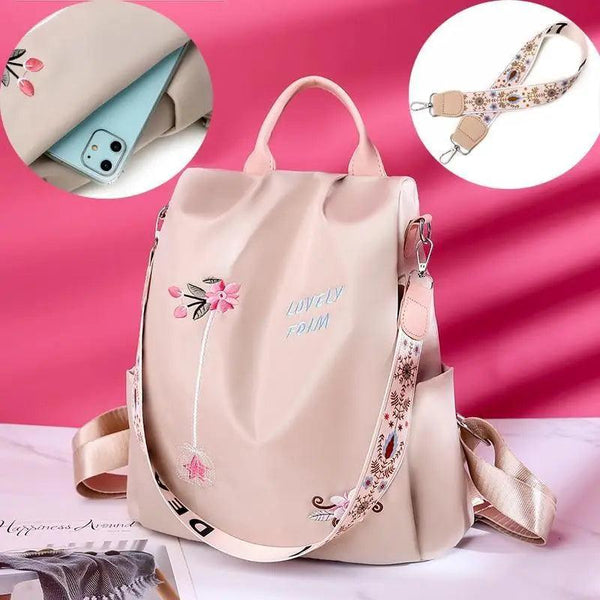 Modern Elegant  Waterproof Women's Backpack Fashionable Anti-theft Women Backpacks Nice Print School Bag High Quality Large Capacity Backpack