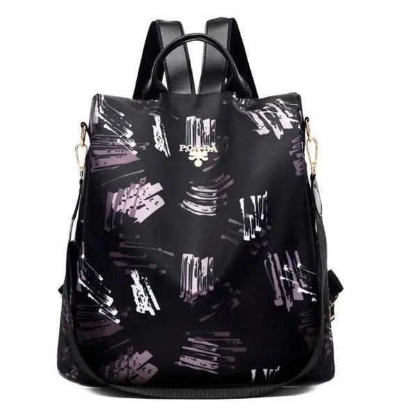 Modern Elegant  Waterproof Women's Backpack Fashionable Anti-theft Women Backpacks Nice Print School Bag High Quality Large Capacity Backpack