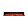 Modern Flames Landscape Pro Multi 120-Inch Linear Multi-Sided Electric Fireplace [LPM-12016V2] (SAK32876) - LANDSCAPE PRO MULTI