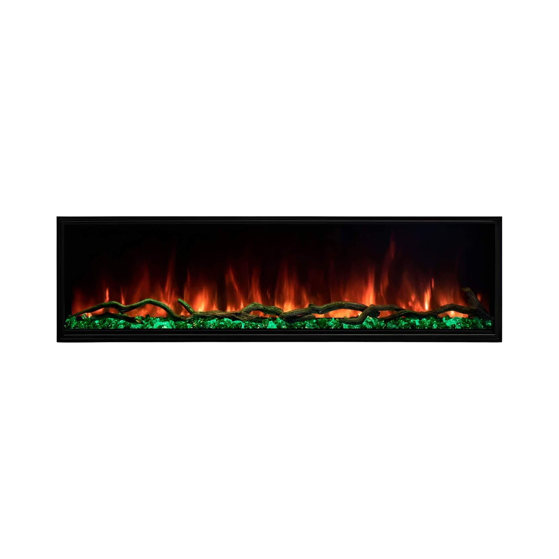 Modern Flames Landscape Pro Multi 56-Inch Linear Multi-Sided Electric Fireplace With Hybrid Flame Technology [LPM-5616V2] (SAK67390)