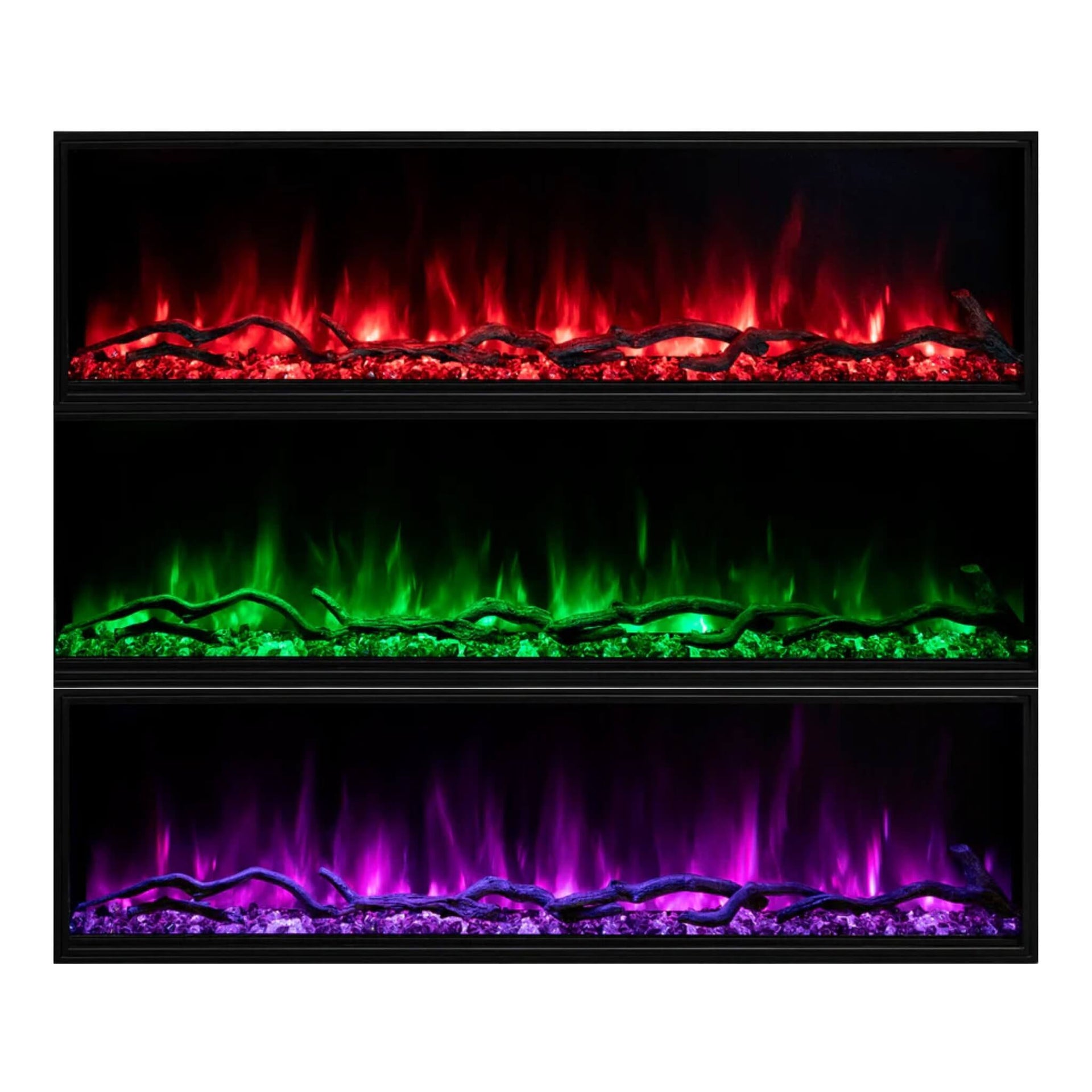 Modern Flames Landscape Pro Slim 56-Inch Built-In Electric Fireplace With Wifi Control [LPS-5614] (SAK62153)