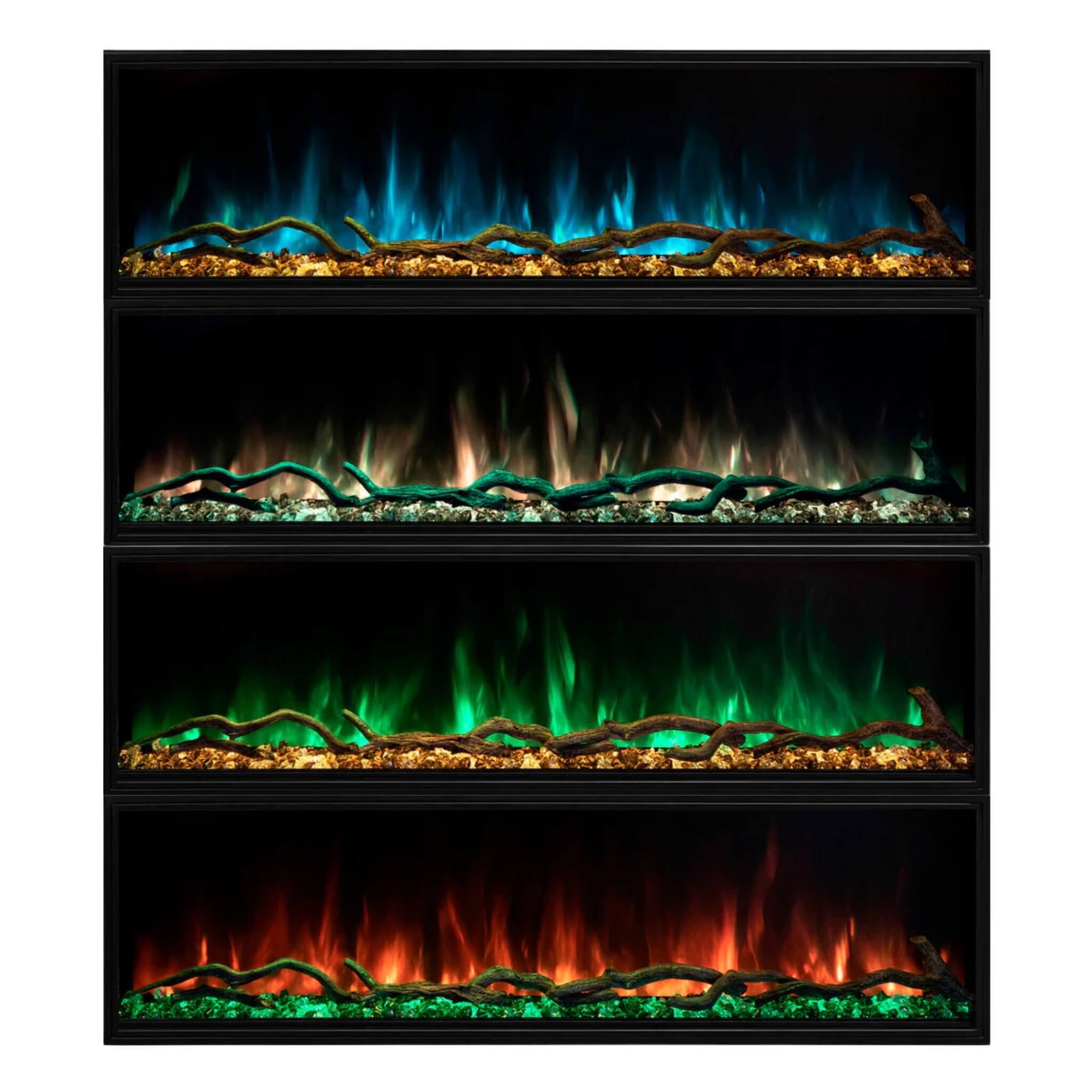 Modern Flames Landscape Pro Slim 56-Inch Built-In Linear Electric Fireplace [LPS-5614V2] (SAK54711)