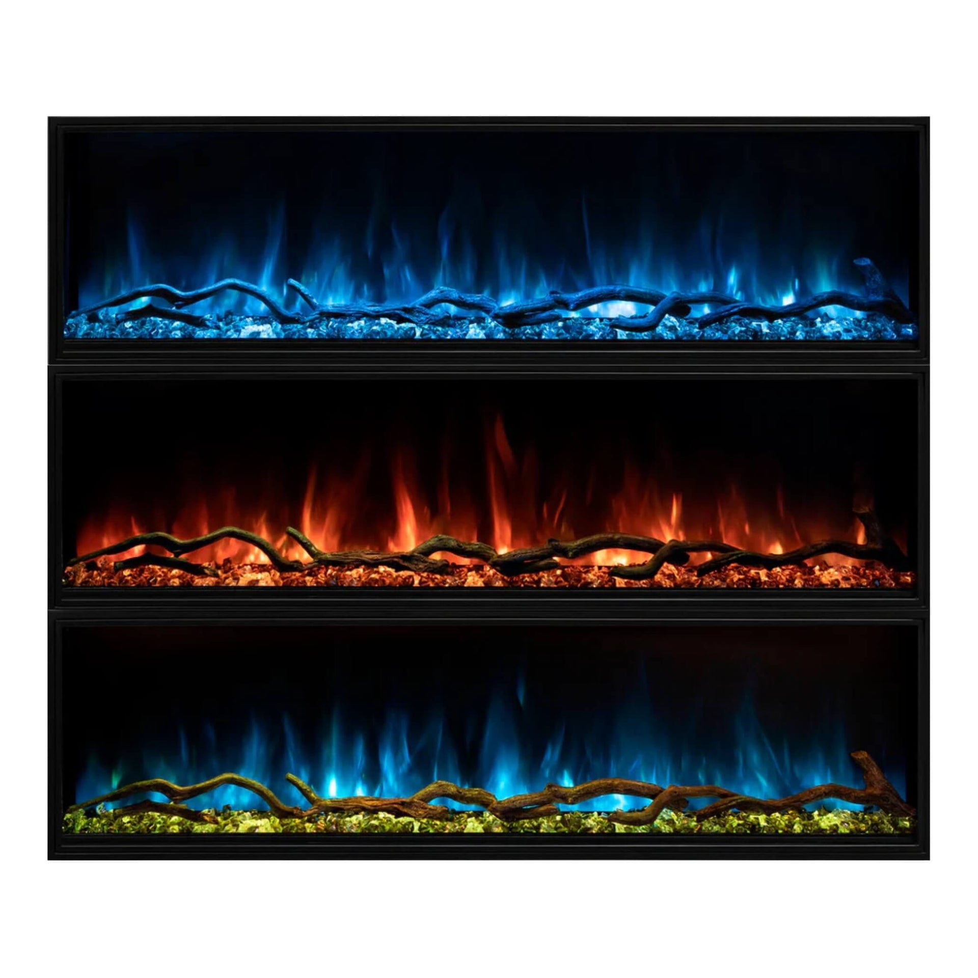 Modern Flames Landscape Pro Slim 56-Inch Built-In Linear Electric Fireplace [LPS-5614V2] (SAK54711)