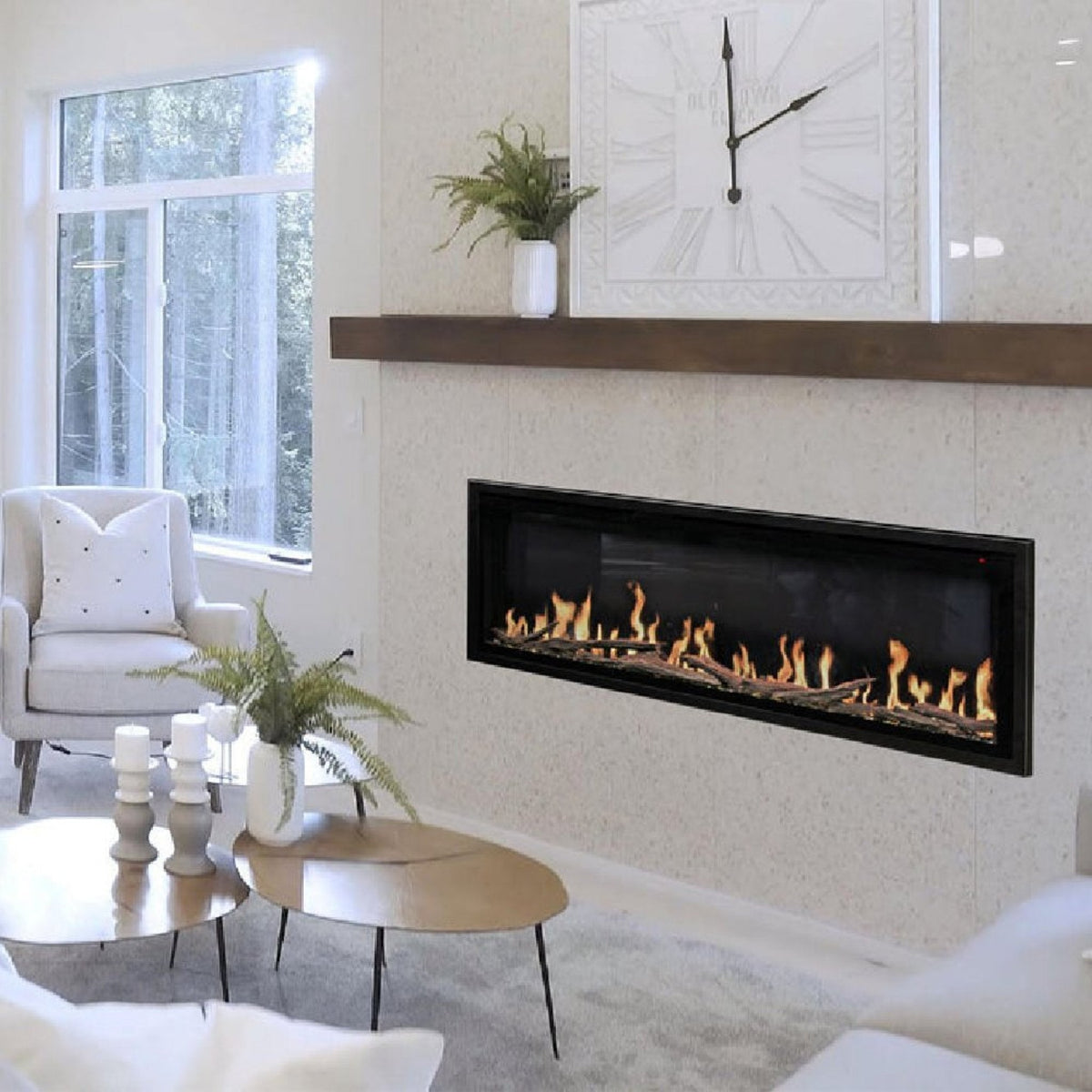 Modern Flames Orion Slim 60-Inch Heliovision Single-Sided Electric Fireplace [OR60-SLIM] (SAK73157)
