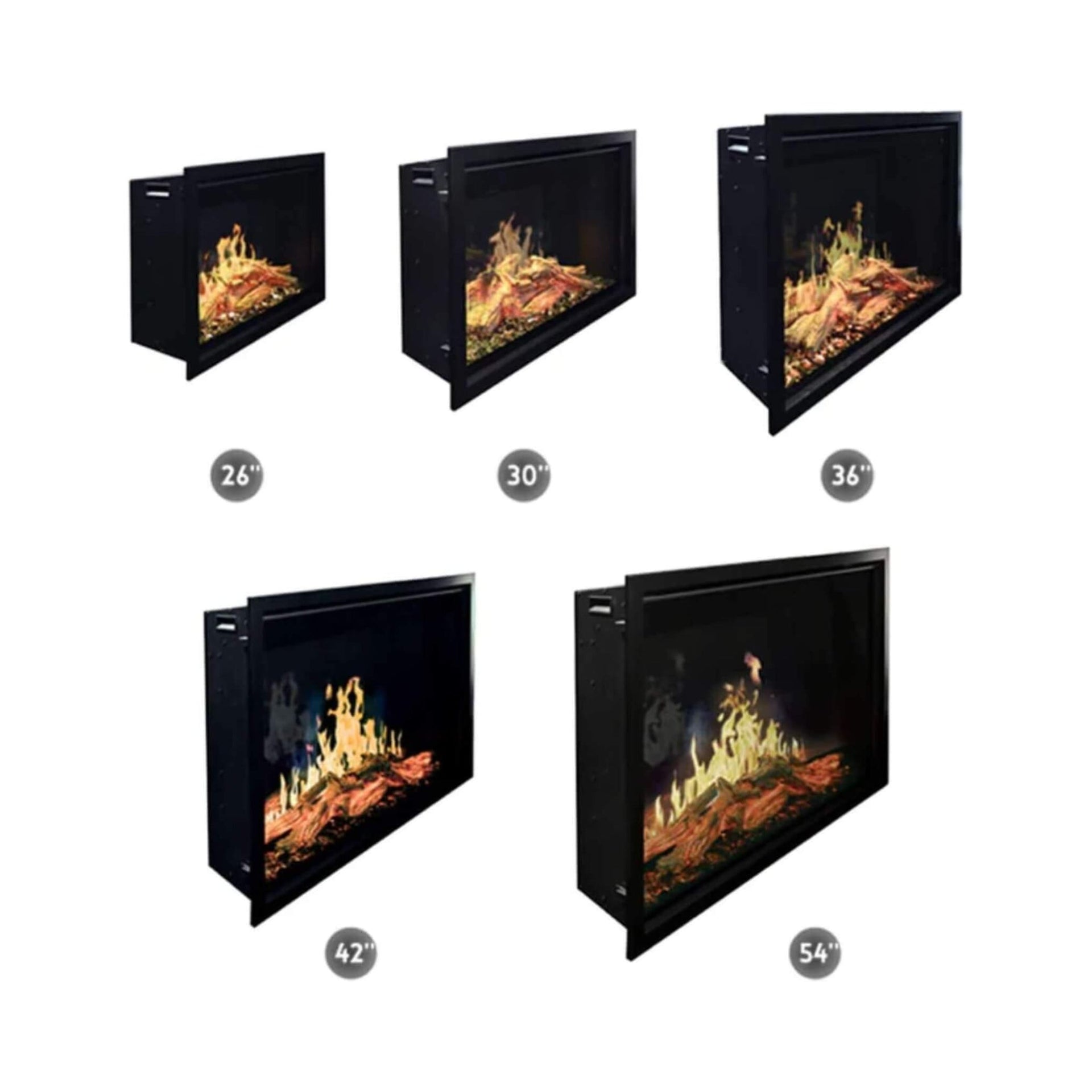 Modern Flames Orion Traditional 30-Inch Heliovision Electric Fireplace [OR30-TRAD] (SAK53719)