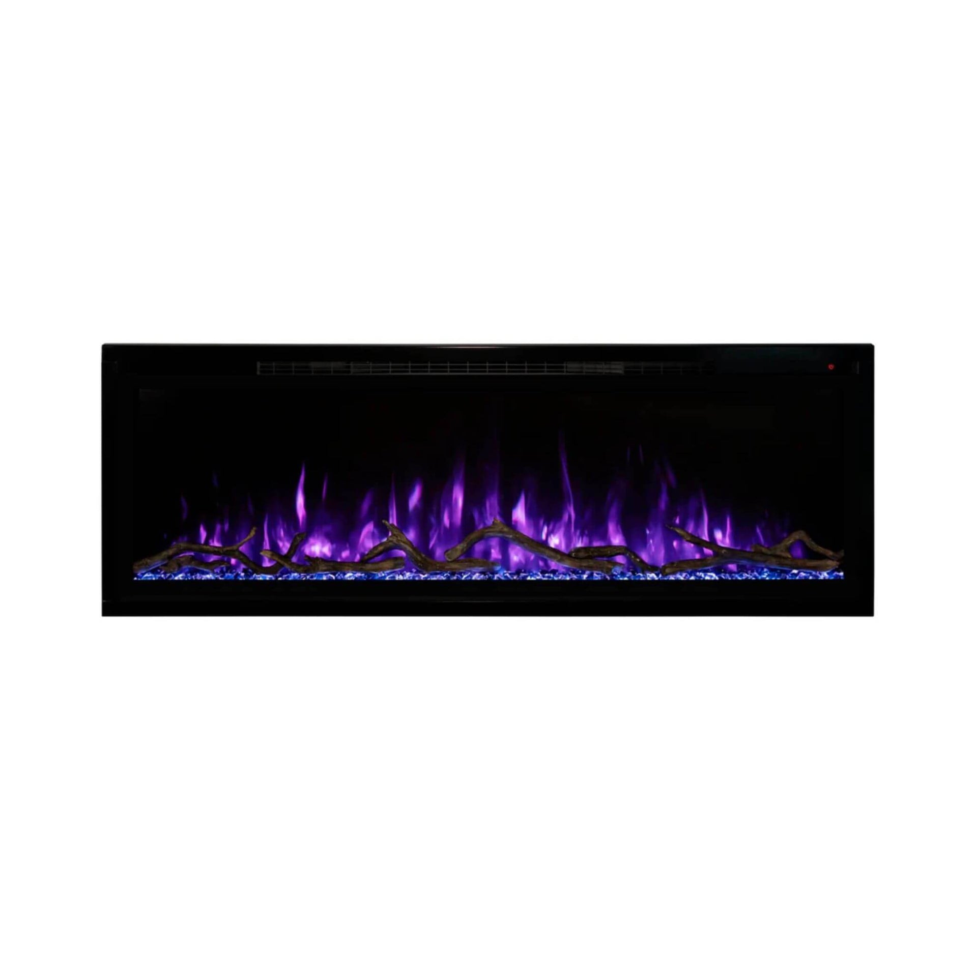 Modern Flames Spectrum Slimline 50-Inch Wall Mount Linear Electric Fireplace [SPS-50B] (SAK69230)