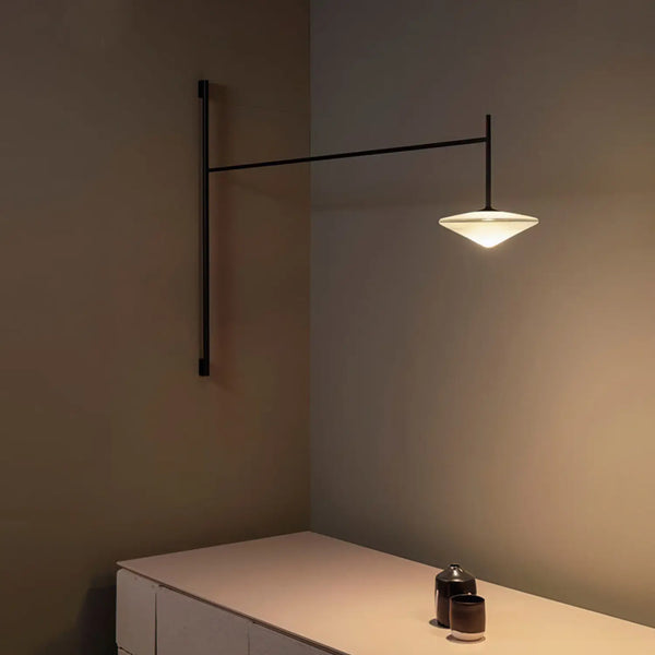 Modern Geometric Wall Light for Hallway and Restaurant Interiors