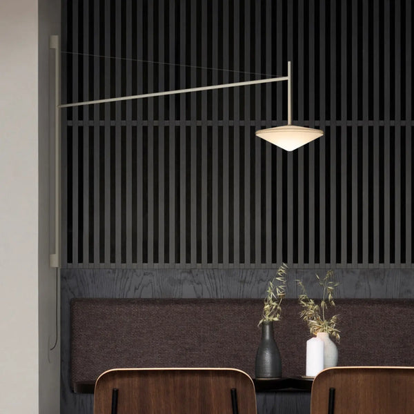 Modern Geometric Wall Light for Hallway and Restaurant Interiors