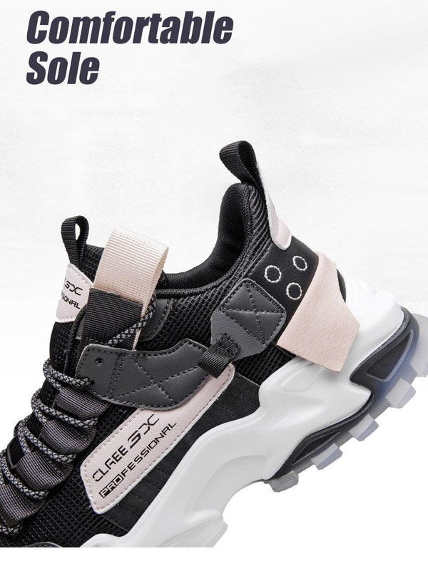 Modern High Quality Men's Casual Shoes Breathable Lightweight Lace-Up Outdoor Sports And Leisure Walking Non Slip Breathable Running Casual Sports Workout Basketball Sneakers