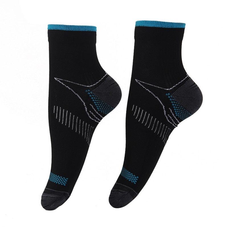 Modern Men and Women New Plantar Fascia Compression Socks Sweat-Absorbent Breathable Sweats Sports Gym Pressure Socks