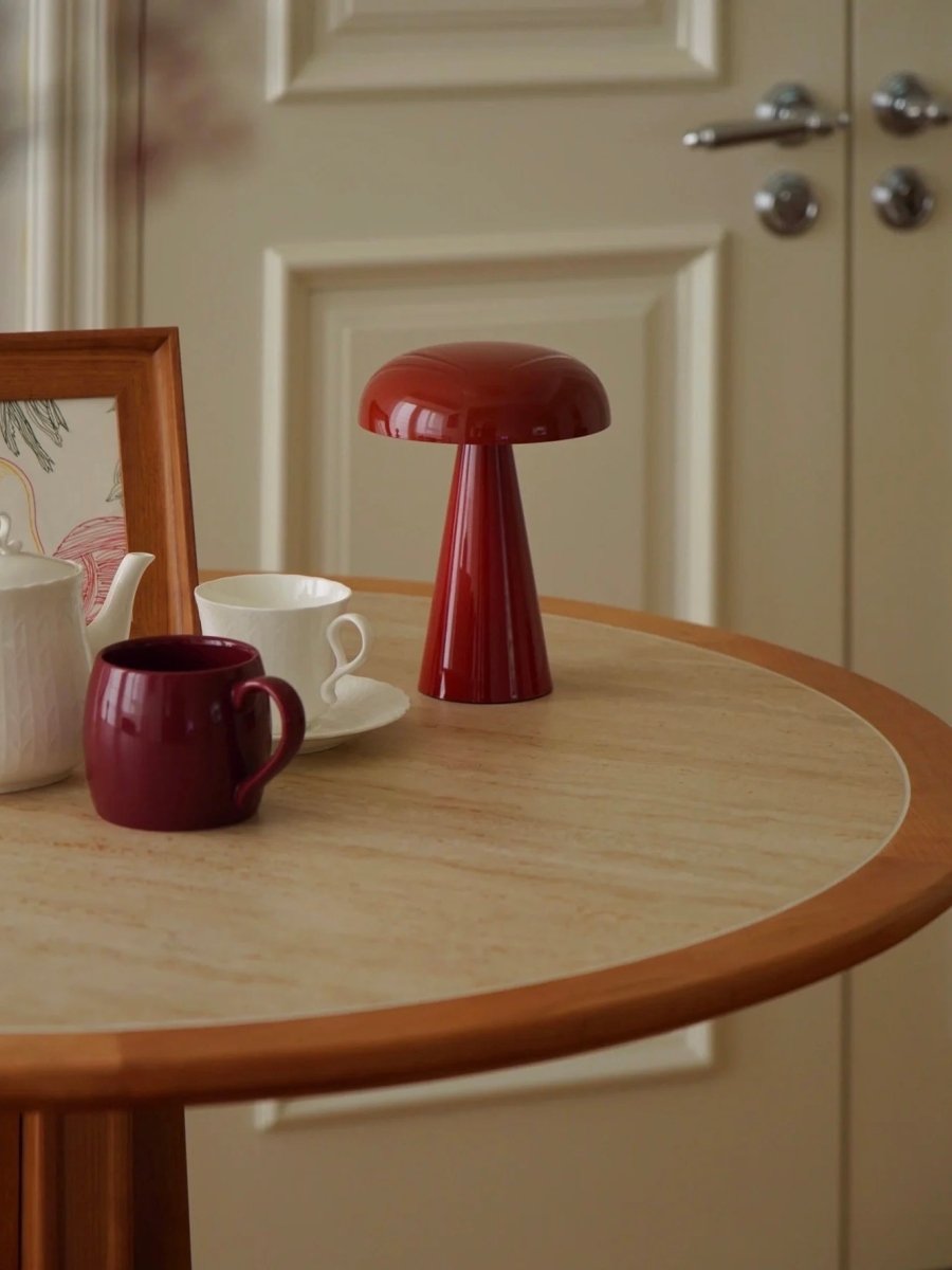 Modern Mushroom Dimmable Portable Led Table Lamp - Como SC53