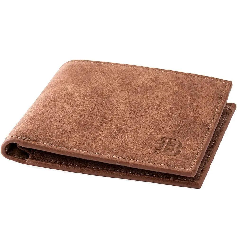 Modern New High Quality Wallet For Men Fashion Mini Men's Luxury Business Wallet Card Holder Man Purse Coin Bag Slim Wallet For Men PU Leather Wallet with 8 Slots Bifold Credit Card Holder Wallet