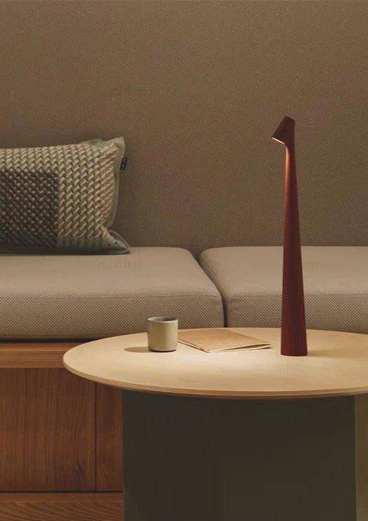 Nordic Portable Table Beside Lamp, Modern Dimmable LED Nursery Light