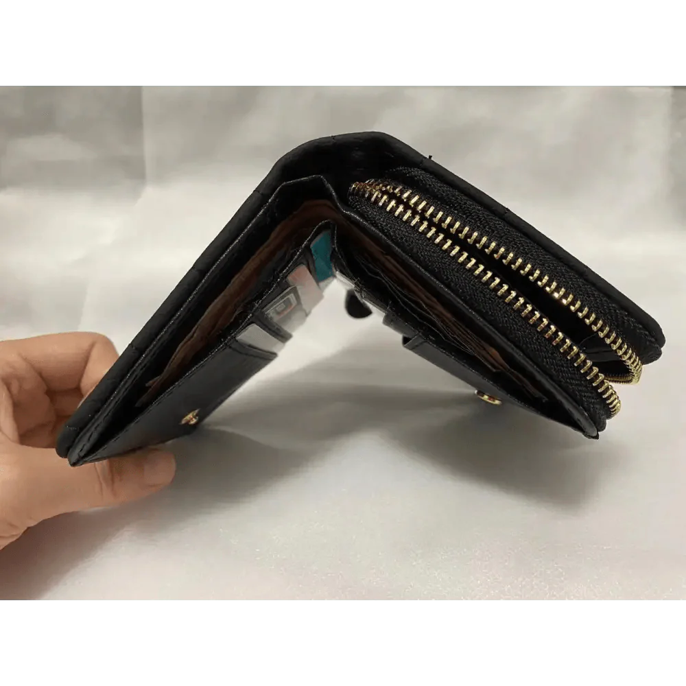 Modern PU Leather Card Holder Wallet Women Fashion Small Zipper Wallet Retro Mini Bags For Women