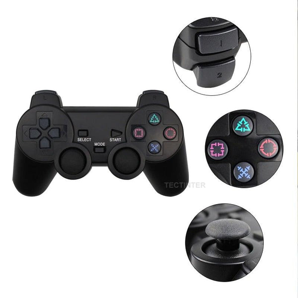 Modern Purple Wireless Joystick Gamepad Controller Along With Double Vibration Shock Perfect For PC Laptop Smart TV