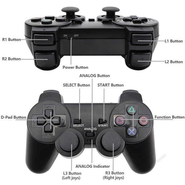 Modern Purple Wireless Joystick Gamepad Controller Along With Double Vibration Shock Perfect For PC Laptop Smart TV