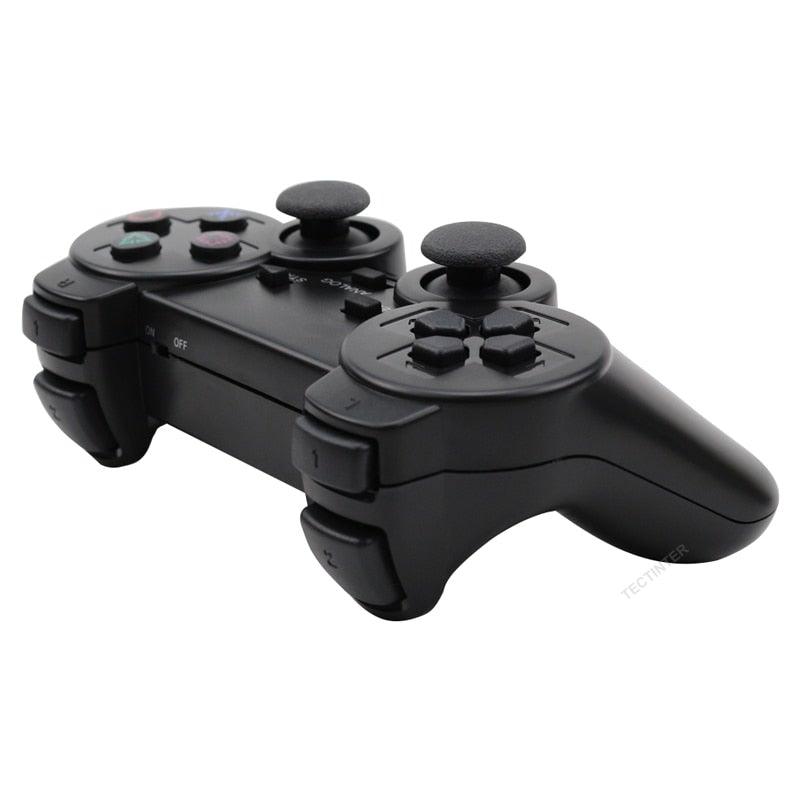 Modern Purple Wireless Joystick Gamepad Controller Along With Double Vibration Shock Perfect For PC Laptop Smart TV