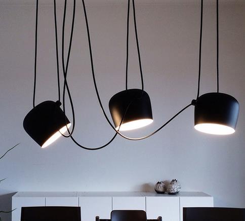 Aluminum Snare Chandelier