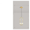 Gold LED Bedside Chandelier - Gold / White light