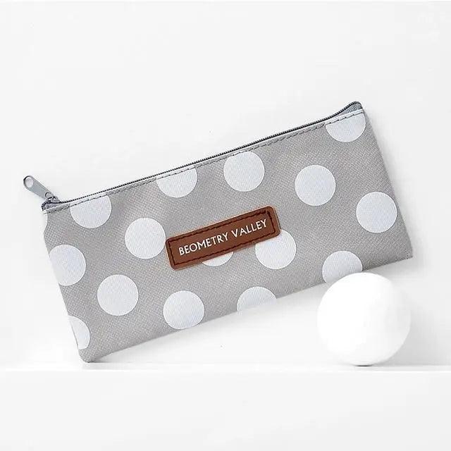Modern Student Pencil Case Minimalist Simple Pen Bags Durable Zipper Pencil Cases For Office