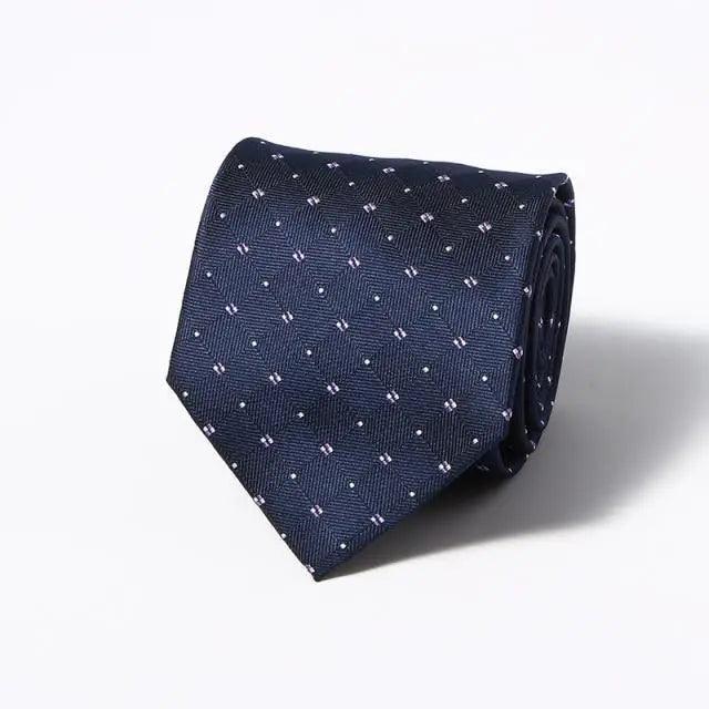 Modern Style Black Brown Wedding Neck Ties For Men Stylish Stripe Design Wedding And Casual Suit Neckties For Men