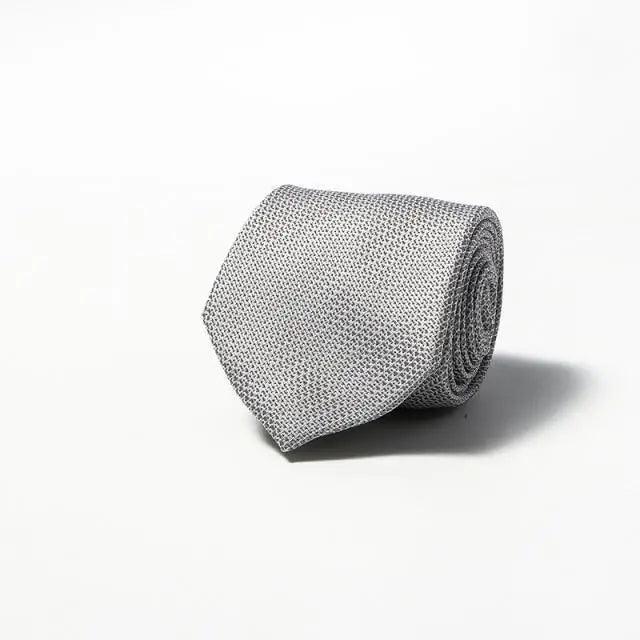 Modern Style Black Brown Wedding Neck Ties For Men Stylish Stripe Design Wedding And Casual Suit Neckties For Men