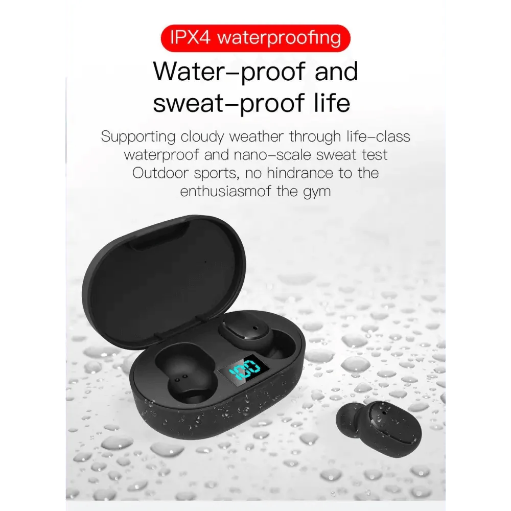 Modern Style Bluetooth 5.0 Headphones Stereo  Wireless Ear Buds In Ear Hands Free Earphones Sports Headset Quality Sound