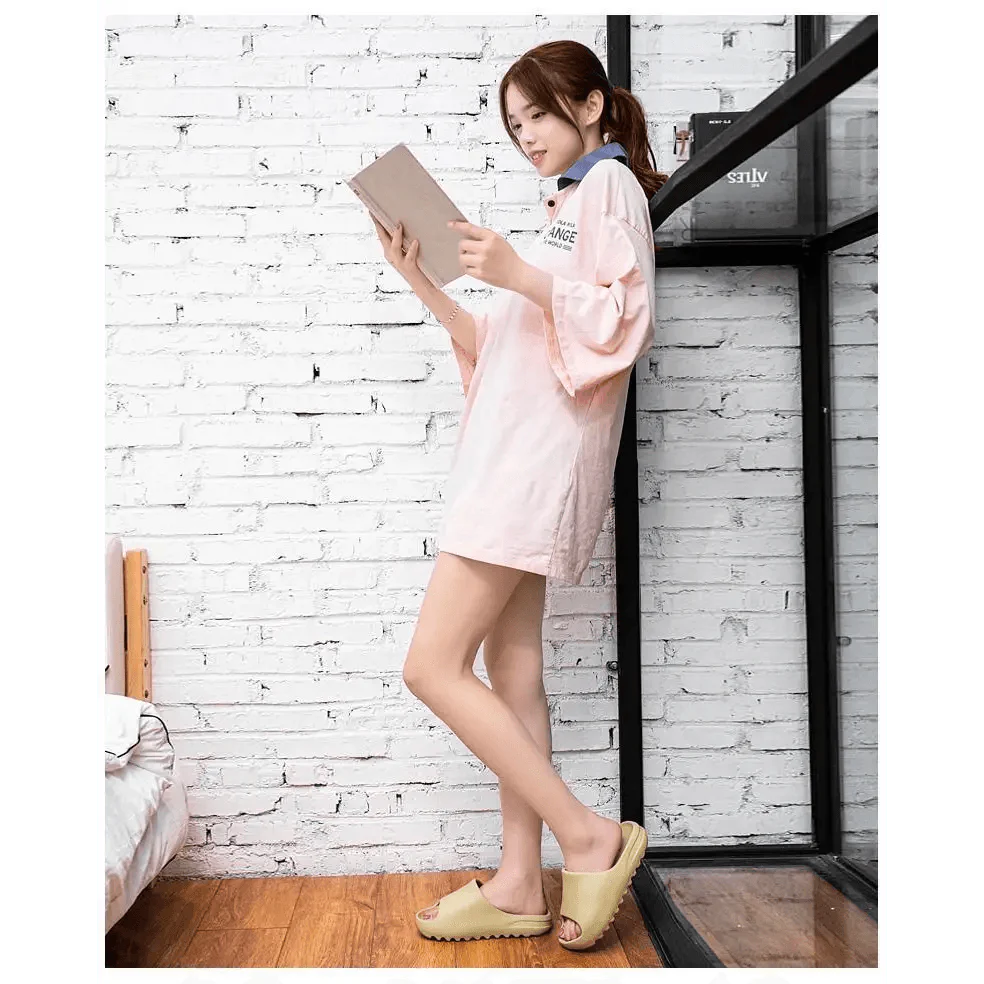 Modern Thick Soft Slippers Classic Non-slip Flip Flops Spa Slippers Indoor Outdoor Summer Unisex Flip Flops